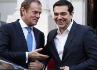 Συγχαρητήρια Τουσκ σε Τσίπρα και Ζάεφ για το Σκοπιανό