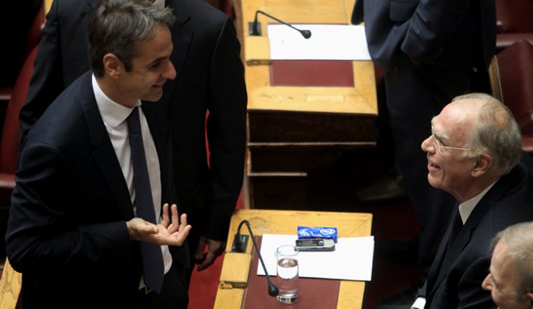 Ολοκληρώθηκε η συνάντηση Μητσοτάκη-Λεβέντη