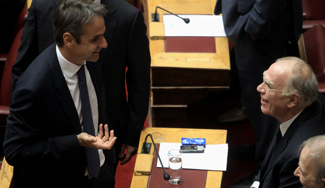 Ολοκληρώθηκε η συνάντηση Μητσοτάκη-Λεβέντη