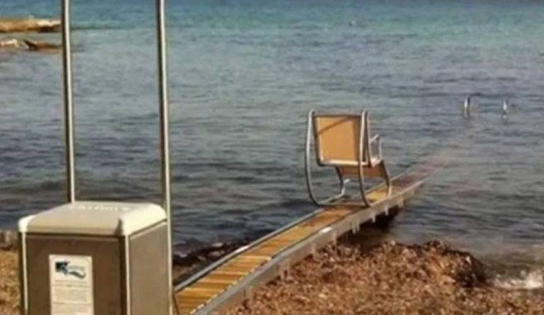 Δύο συσκευές αυτόνομης πρόσβασης  ΑMEΑ στη θάλασσα προμηθεύεται ο δήμος Ηρακλείου