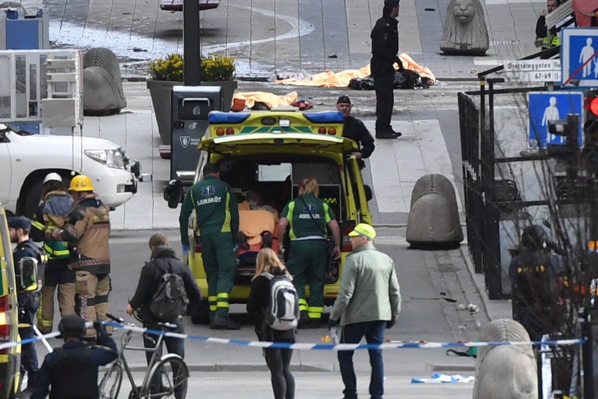 Στοκχόλμη: Ανακρίνεται 39χρονος Ουζμπέκος, υποστηρικτής του ISIS (pic)
