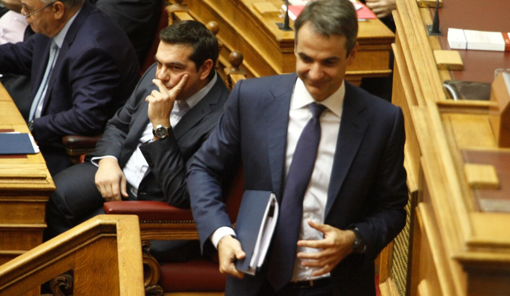 Μπροστά με 9,6 μονάδες η ΝΔ έναντι του ΣΥΡΙΖΑ