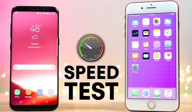 Speed test: Samsung Galaxy S8 vs iPhone 7 Plus (vid)
