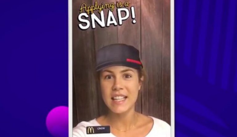 Aίτηση για δουλειά μέσω… Snapchat!