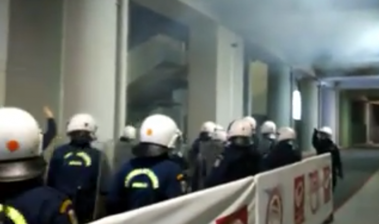 Η φωτογραφία που έδωσε στη δημοσιότητα ο Ολυμπιακός – Χτυπημένος ο φροντιστής (pics)