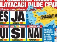 Προκλητικό πρωτοσέλιδο για το δημοψήφισμα: Με το «ναι» στα ελληνικά στον τίτλο του (pic)