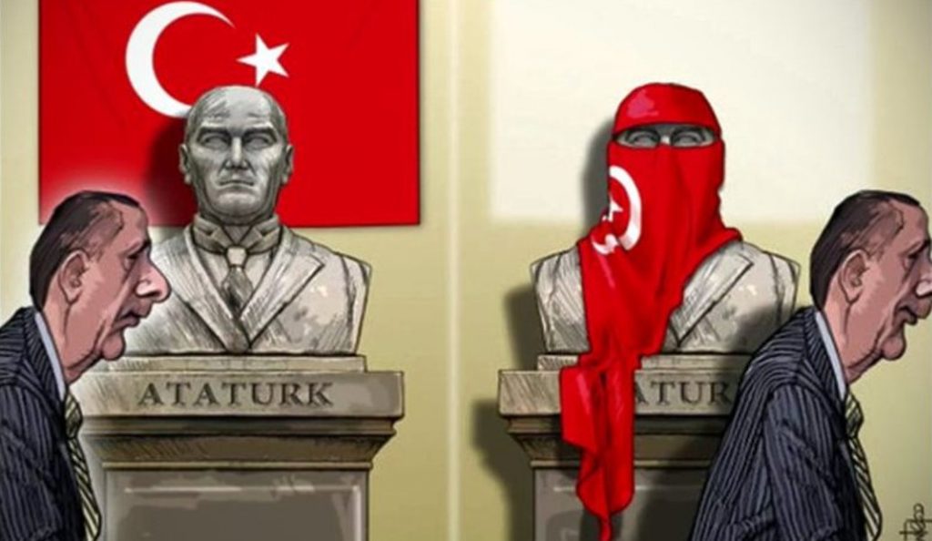 Από τον Ατατούρκ στον… Δικτατούρκ – Το συγκλονιστικό σκίτσο για τον Ερντογάν (pic)