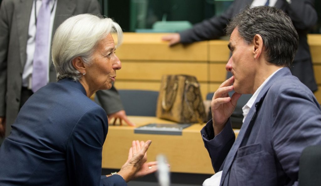Τσακαλώτος: Έθεσε το θέμα της μη περικοπής των συντάξεων στην Λαγκάρντ