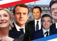 Τα πρώτα exit polls: Πρώτος ο Μακρόν, μάχη για τη δεύτερη θέση (pics)