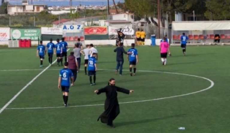 Ομάδα με πρόεδρο παπά πανηγύρισε την άνοδο! (vid)