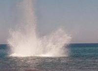 Ελεγχόμενη έκρηξη σε βλήμα του Β’ Παγκοσμίου Πολέμου στην Κρήτη (pics & vid)