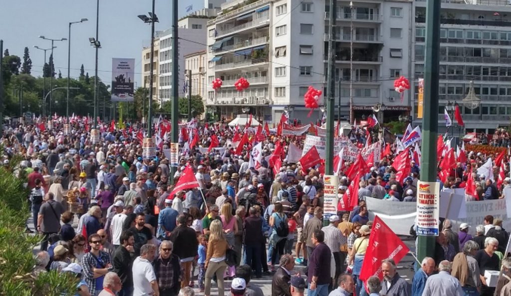 Πρωτομαγιά 2017: “Όχι” στα βάναυσα μέτρα – Όλες οι πορείες (pics)
