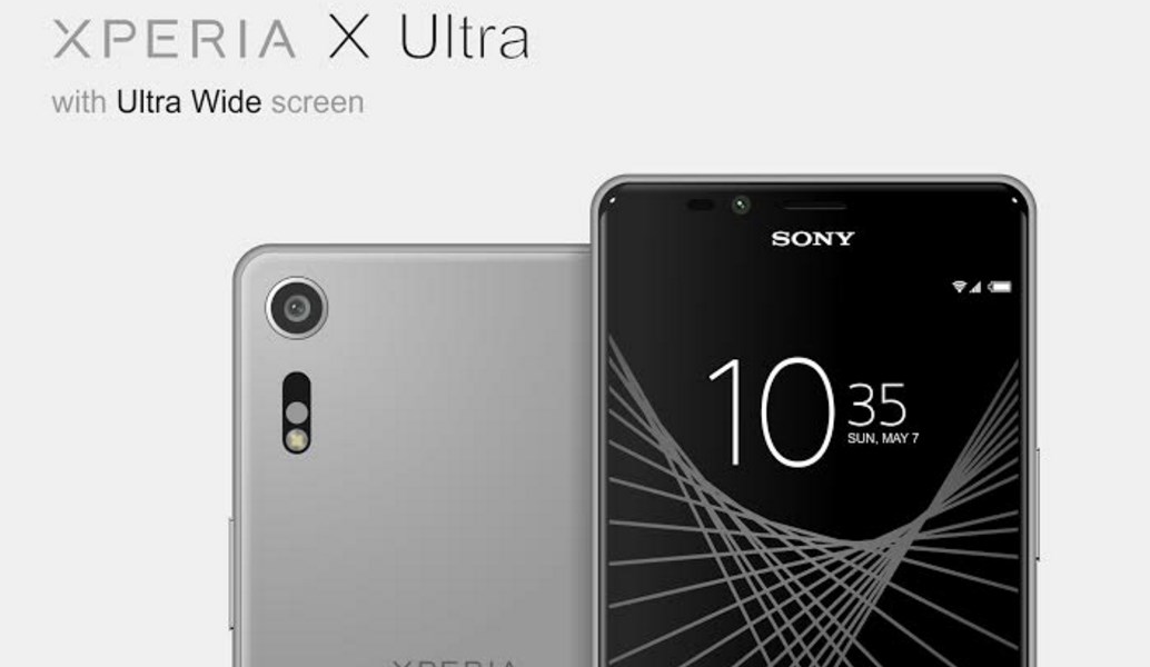 Sony Xperia X Ultra με αναλογία οθόνης 21:9