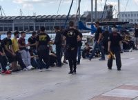 «Απόβαση» ΑΕΚτζήδων στην παραλία του Βόλου (vids, pics)