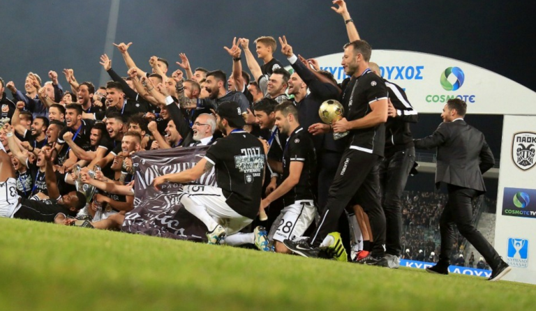 Πρώην παίκτης ριάλιτι ποζάρει με το κύπελλο του ΠΑΟΚ! (pic)