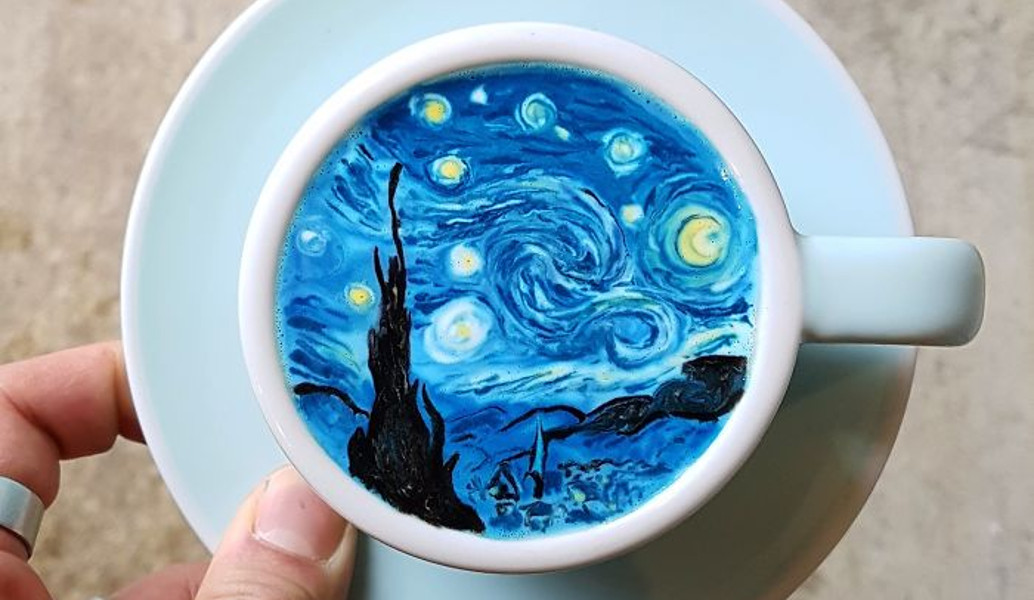 Ενας καφές αληθινό έργο τέχνης – Δεν έχετε ξαναδεί κάτι παρόμοιο! (pics)