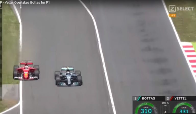 Επικό προσπέρασμα του Vettel στον Bottas