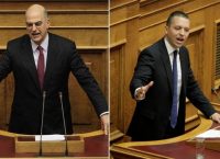 Πολιτική θύελλα μετά τον τραμπουκισμό Κασιδιάρη στον Δένδια (upd)