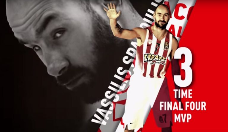 Το αφιέρωμα της Euroleague στον Σπανούλη: Άλλαξε την ιστορία του συλλόγου (vid)