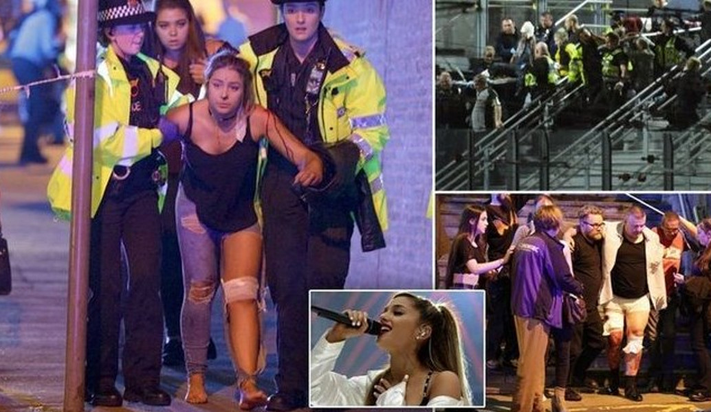 Εικόνα-ντοκουμέντο μέσα από το Μάντσεστερ Αρένα μετά από την επίθεση