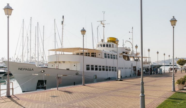 Το Πλωτό Μουσείο Νεράιδα ανοιχτό για το κοινό στη Μαρίνα Ζέας