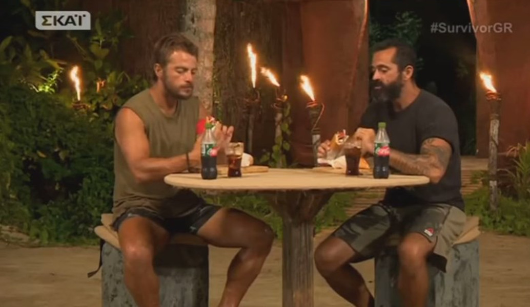Survivor: Μπο και Ντάνος απόλαυσαν σουβλάκια μετά τη νίκη τους (vids)