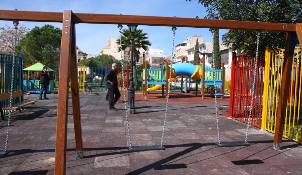 Ξεκίνησε η κατασκευή της παιδικής χαράς Αναξαγόρα στον Ταύρο
