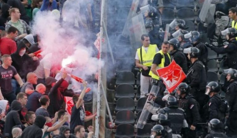 Σοβαρά επεισόδια με οπαδούς του Ερυθρού Αστέρα (vid & pics)