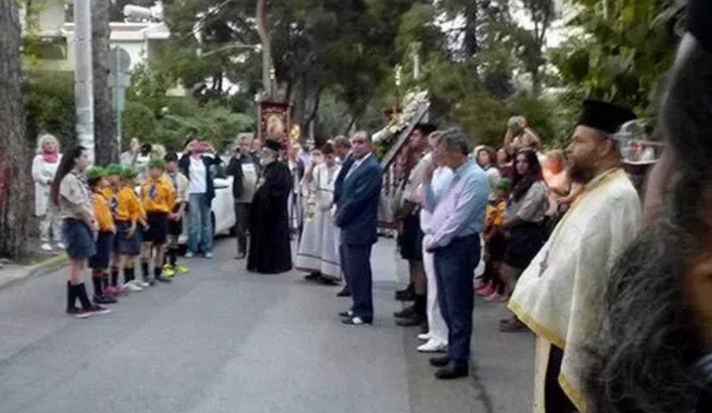Εορτασμός της Αναλήψεως του Κυρίου στα Βριλήσσια