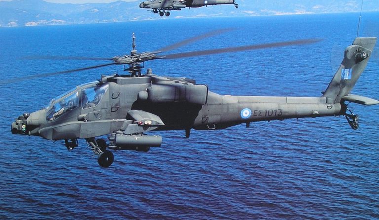 Αναγκαστική προσγείωση Απάτσι στον Άη Στράτη