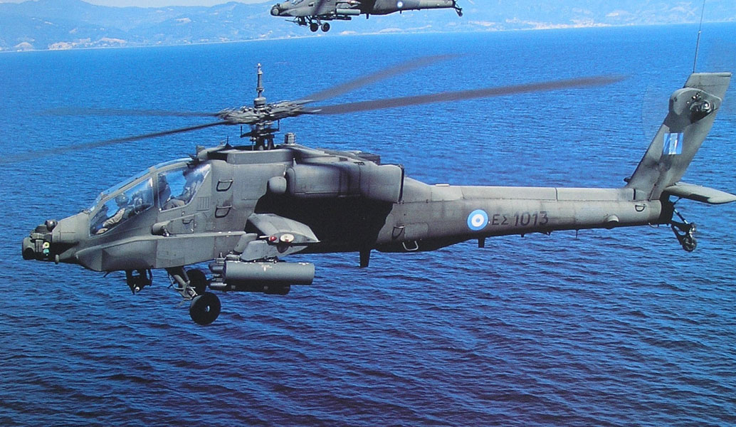 Αναγκαστική προσγείωση Απάτσι στον Άη Στράτη