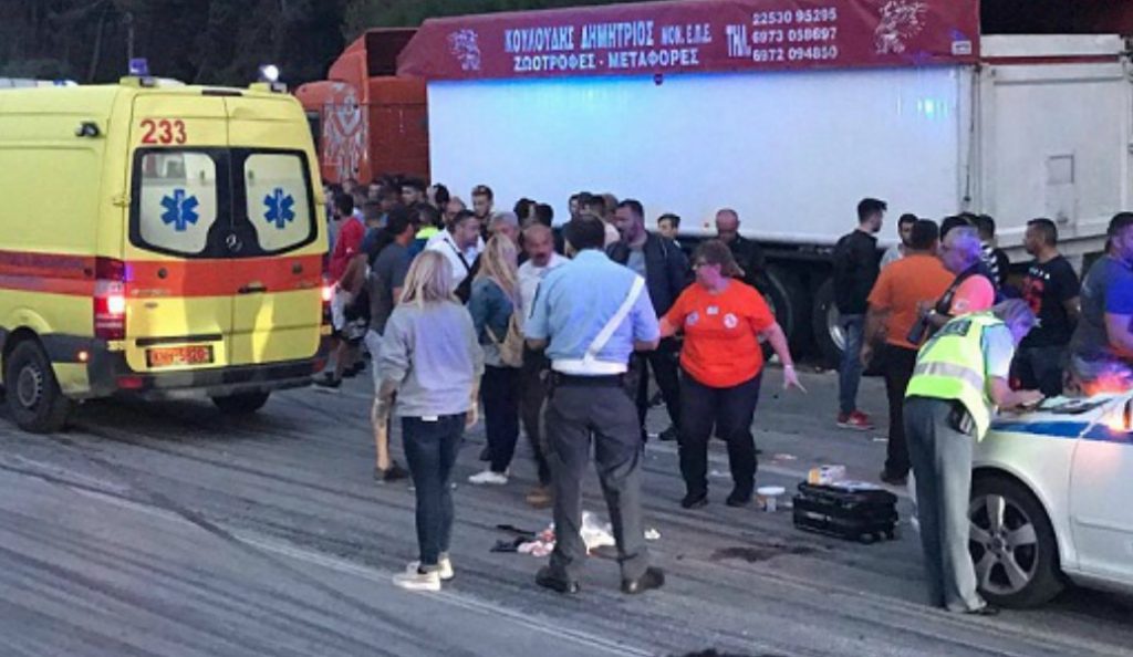 Θεσσαλονίκη: Επτά τραυματίες σε σύγκρουση δύο οχημάτων στη Χαλκιδική