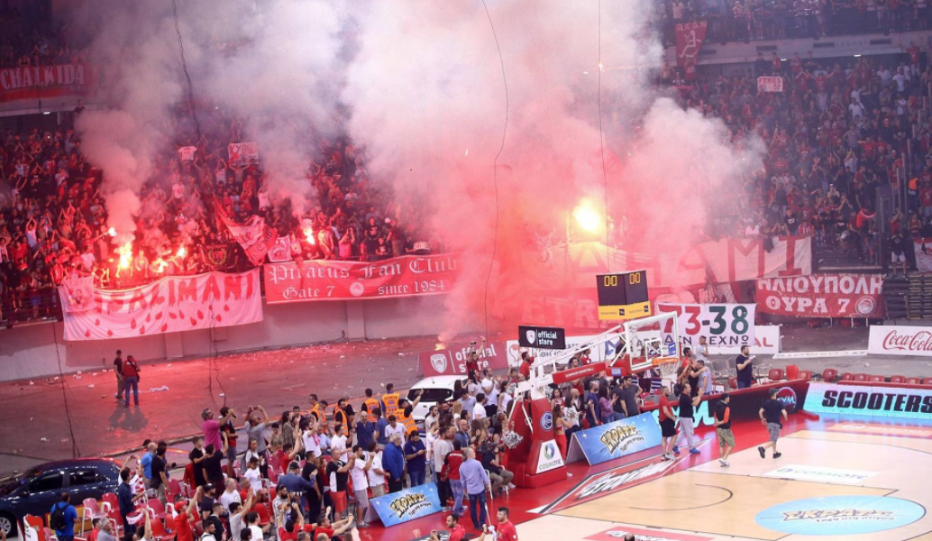 Live Ολυμπιακός – Μπασκόνια