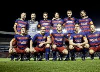 Φιλικός αγώνας βετεράνων της Μπαρτσελόνα και της Εθνικής Ελλάδος για την προσφυγική κρίση