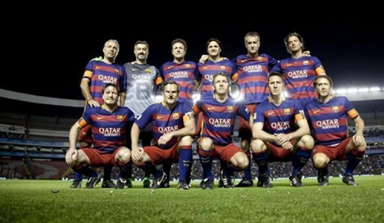 Φιλικός αγώνας βετεράνων της Μπαρτσελόνα και της Εθνικής Ελλάδος για την προσφυγική κρίση