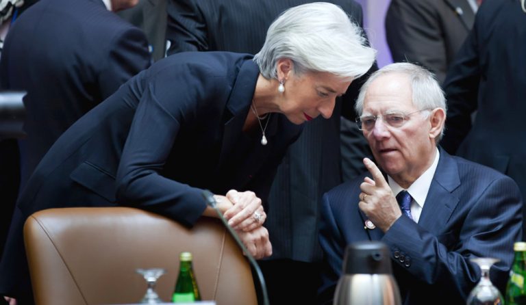 Σόιμπλε και Λαγκάρντ ζητούν από τον Τραμπ να μην περιορίσει το διεθνές εμπόριο
