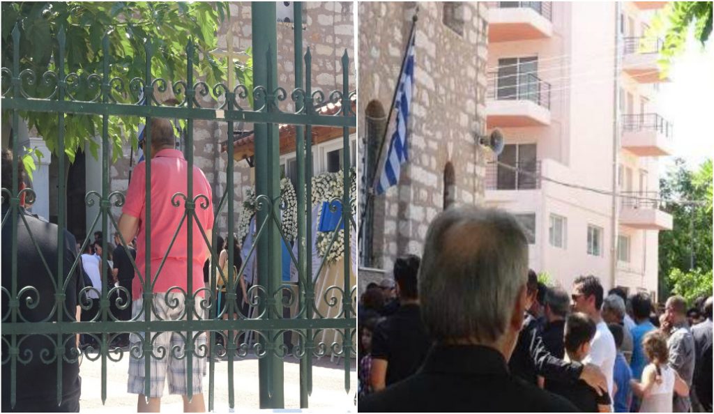 Θρήνος και θλίψη στην κηδεία του 11χρονου Μάριου (pics)
