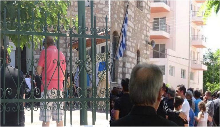 Θρήνος και θλίψη στην κηδεία του 11χρονου Μάριου (pics)
