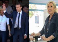 (upd) Βουλευτικές εκλογές Γαλλία: Ρεκόρ αποχής – Ψήφισαν Μακρόν και Λεπέν (pics)
