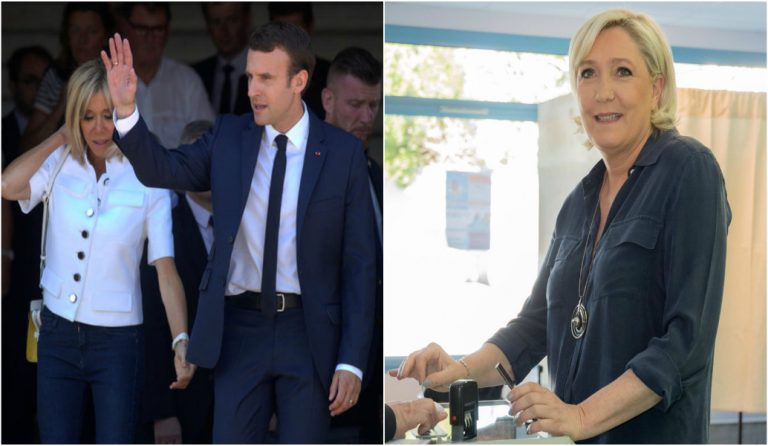 (upd) Βουλευτικές εκλογές Γαλλία: Ρεκόρ αποχής – Ψήφισαν Μακρόν και Λεπέν (pics)