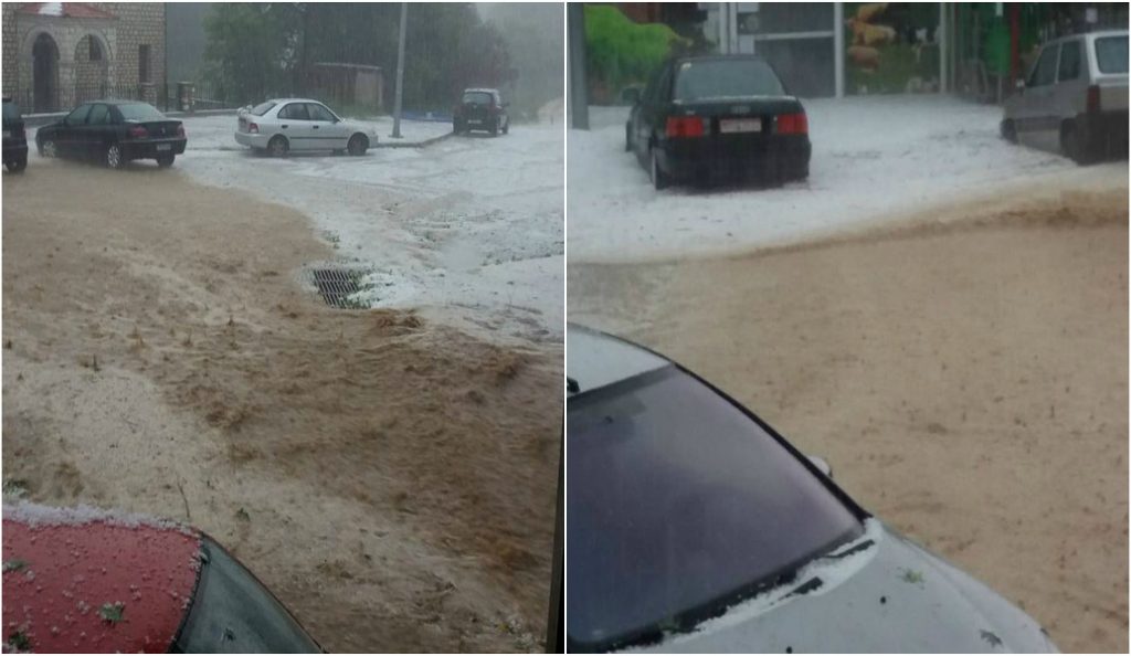 Ισχυρή χαλαζόπτωση στα Ιωάννινα (pics)