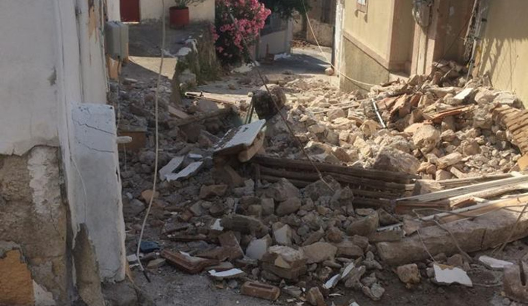 Ευρωπαϊκή βοήθεια 1,3 εκατ. ευρώ για τις ζημιές από το σεισμό στη Λέσβο