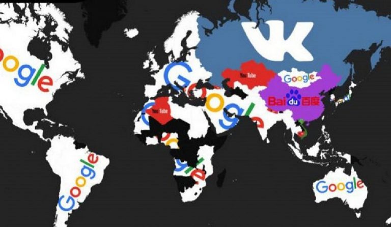 Αυτά είναι τα δημοφιλέστερα websites – Δείτε τον παγκόσμιο χάρτη τους (pic)