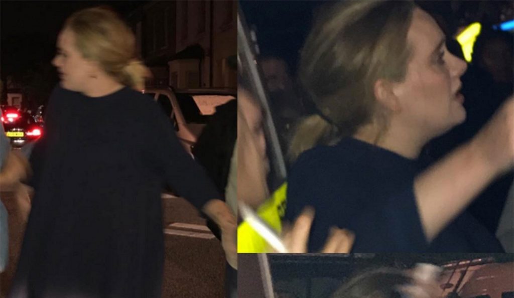 Έκλαιγε στον φλεγόμενο πύργο η Αντέλ (pics)