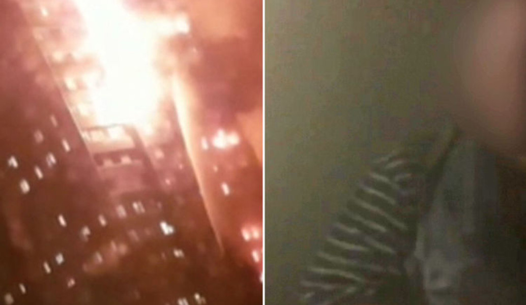 Εγκλωβισμένη στον 23ο όροφο του πύργου Γκρένφελ μετέδιδε live στο Facebook τη φρίκη (vid)