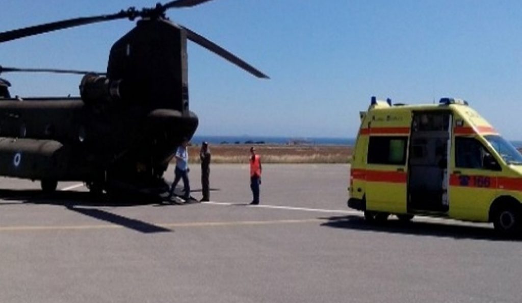 Χαλκιδική: Αεροδιακομιδή δύο παιδιών που τραυματίστηκαν σε τροχαίο
