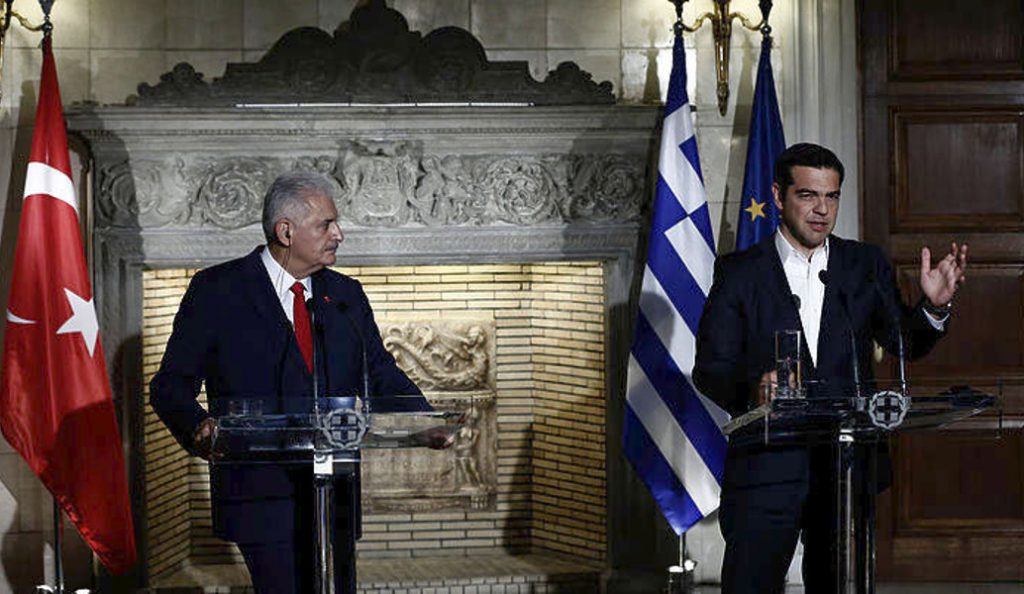 Συλλυπητήρια Γιλντιρίμ σε Τσίπρα για τον θάνατο του σμηναγού Μπαλταδώρου