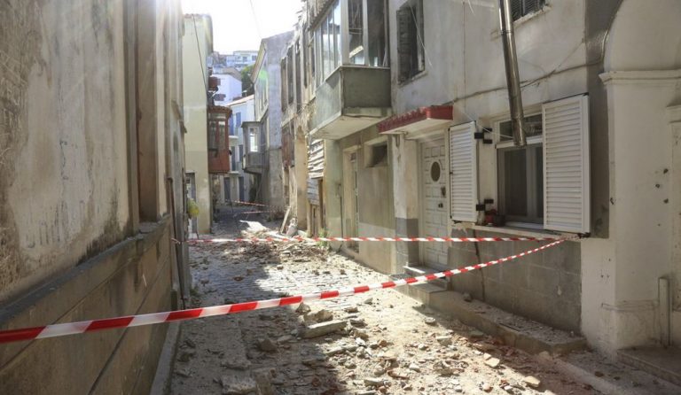 Το υπουργείο Εσωτερικών ανακοίνωσε μέτρα για τους σεισμόπληκτους στη Λέσβο