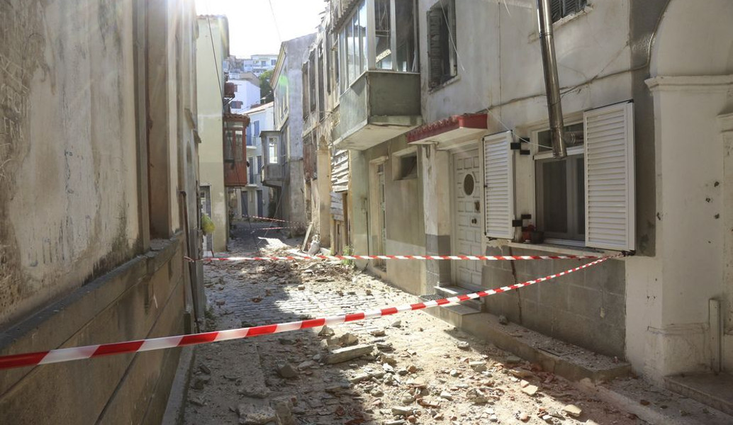 Λέσβος: Ακατάλληλα 690 κτίρια από τα 1.245 που έχουν ελεγθεί