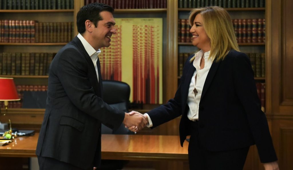 Γεννηματά για Τσίπρα: Στην Ευρώπη προσποιείται τον αριστερό